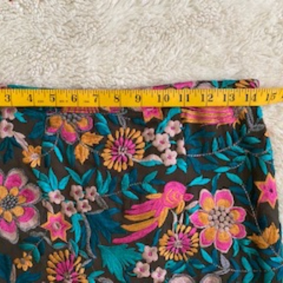 Anthropologie Emboridary Skirt by BARASCHI Size 0 - Picture 9 of 16